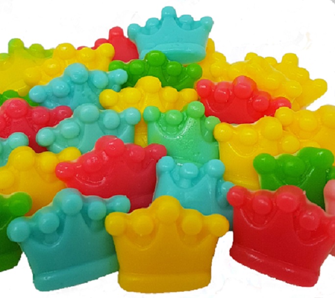 Jelly Fruity Gummy Crowns